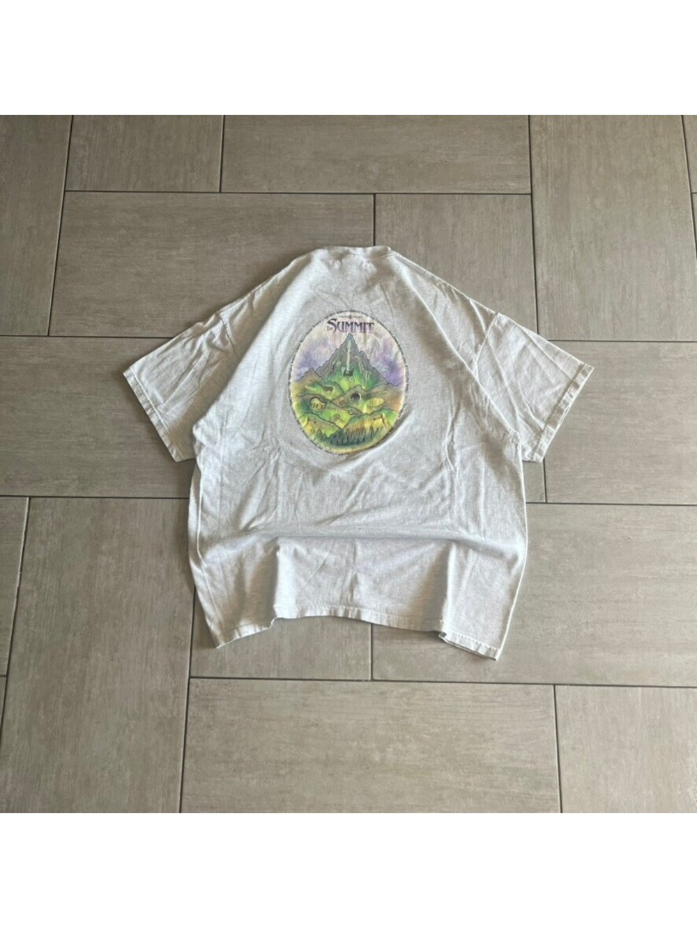Vintage Hanes Summit Graphic T-Shirt XL Vintage Style Casual Tee